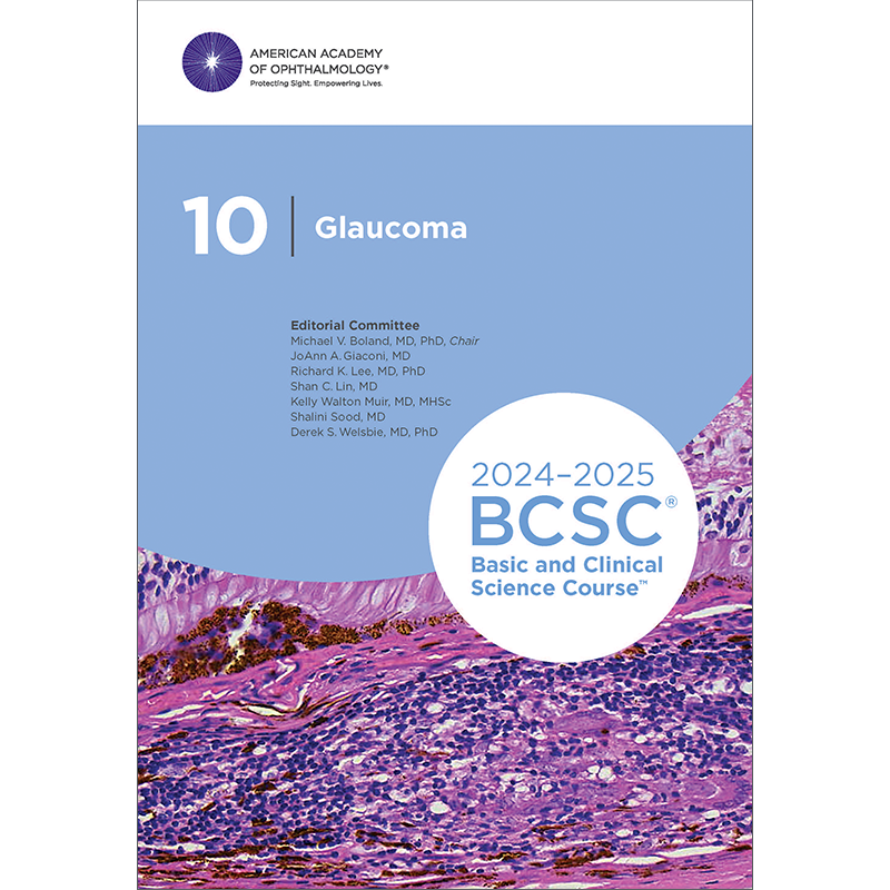 Glaucoma 2024-2025 (BCSC 10)